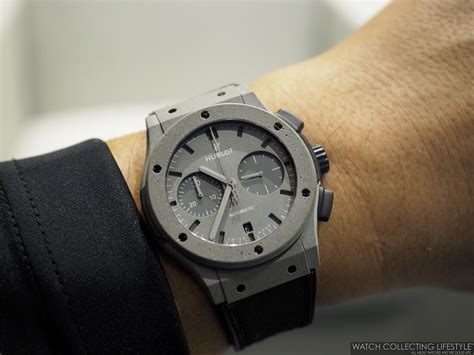 Insider: Hublot Classic Fusion Concrete Jungle New York. Hands 